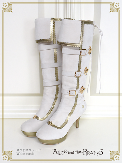 [OUTLET]Lily belt long boots