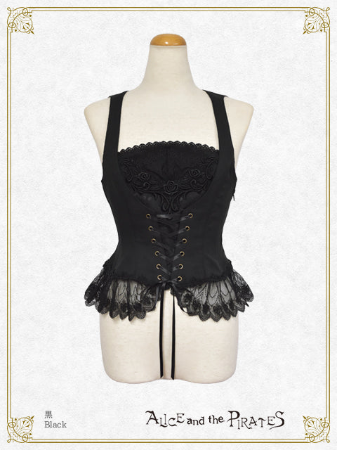 Vampire Rose bustier corset