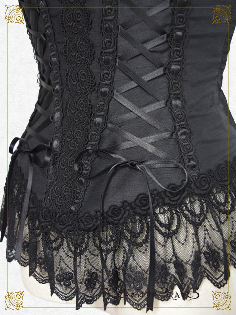 M&eacute;moire de Rose long corset