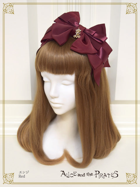 Grosgrain 3way head bow