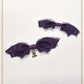 Devil wing ribbon clip