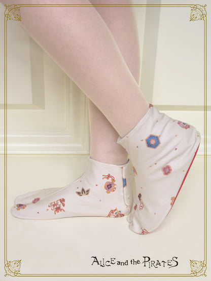 クリスの百鬼夜行～宵に咲き誇る妖の華～柄足袋