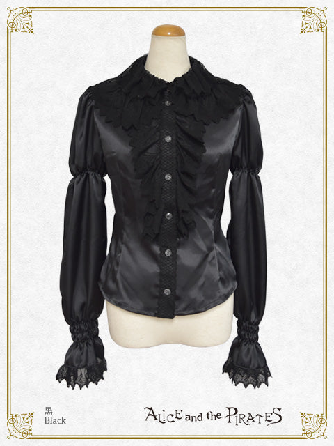 Mistical brillance Jewelry～whereabouts of the hidden jewels～Satin blouse