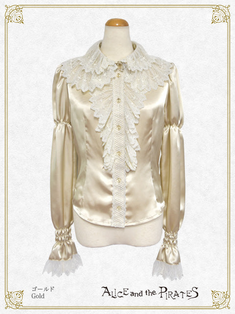 Mistical brillance Jewelry～whereabouts of the hidden jewels～Satin blouse