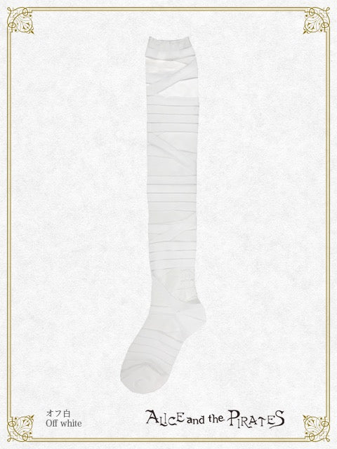 Round’n’Round Bandage over knee socks