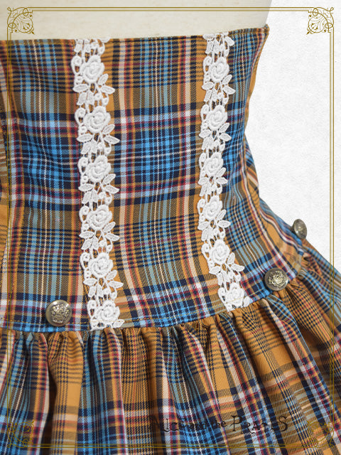 Chester＆Maisy kilt style corset skirt