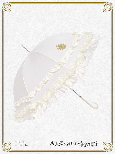 A/P lace frill umbrella